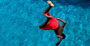 pool jump